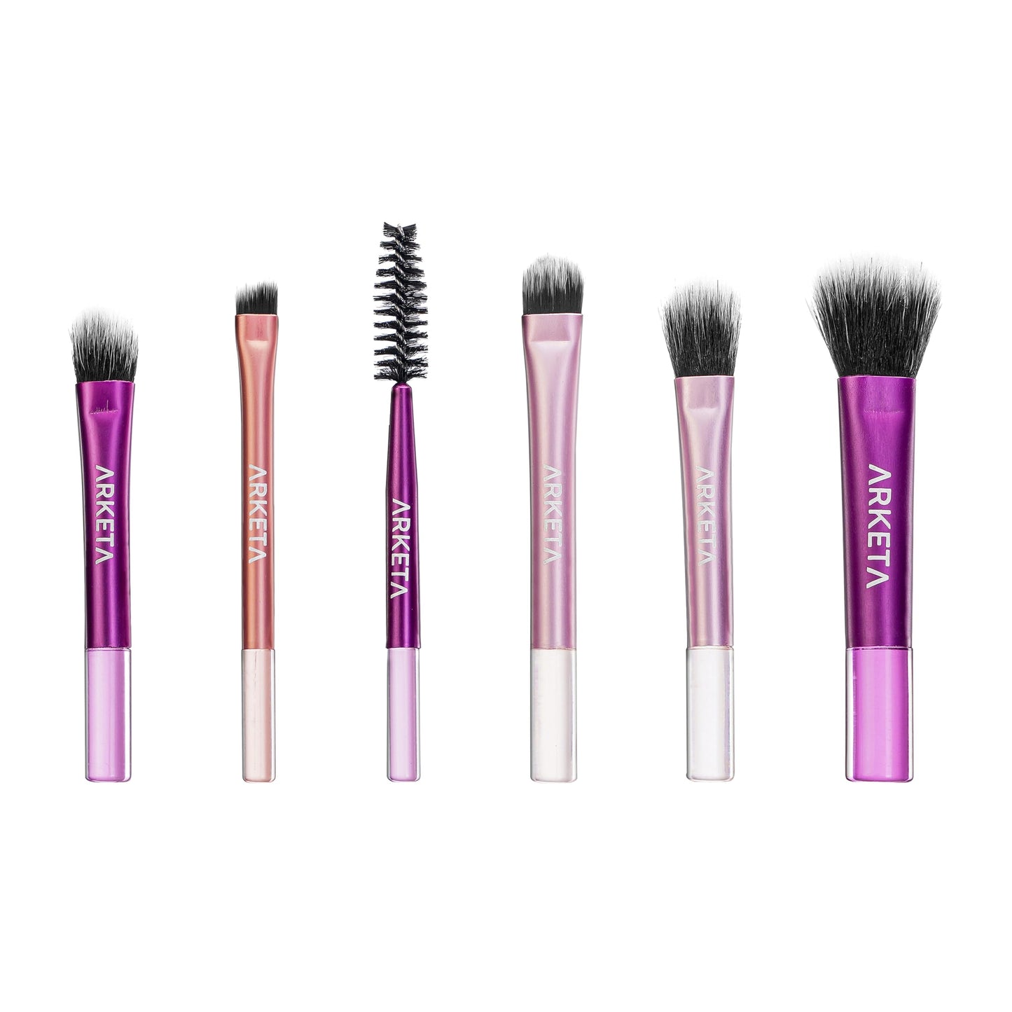 Arketa Cosmetics Travel Fantasy Mini Brush Set, 10 Pcs