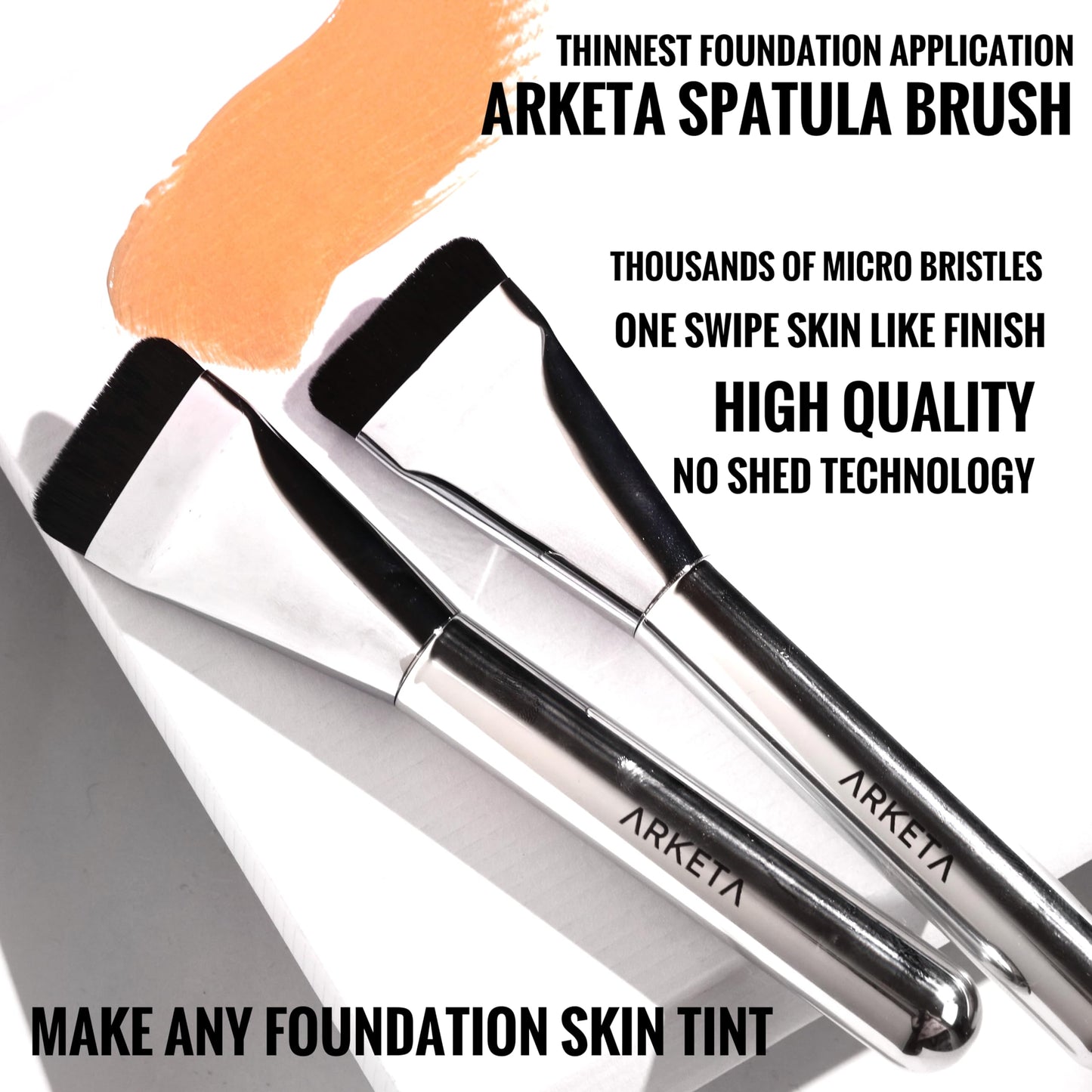 Arketa Cosmetics Spatula Makeup Brush