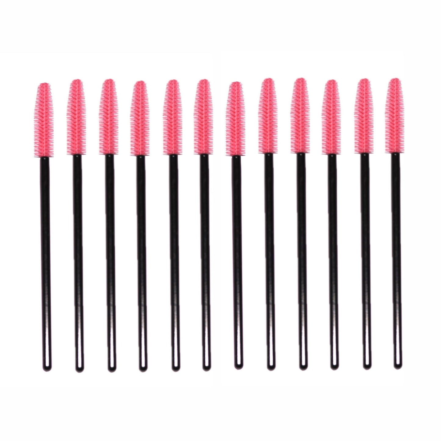 Arketa Cosmetics Disposable Silicone Mascara Brushes, Pack of 50, Hygienic Makeup Wands