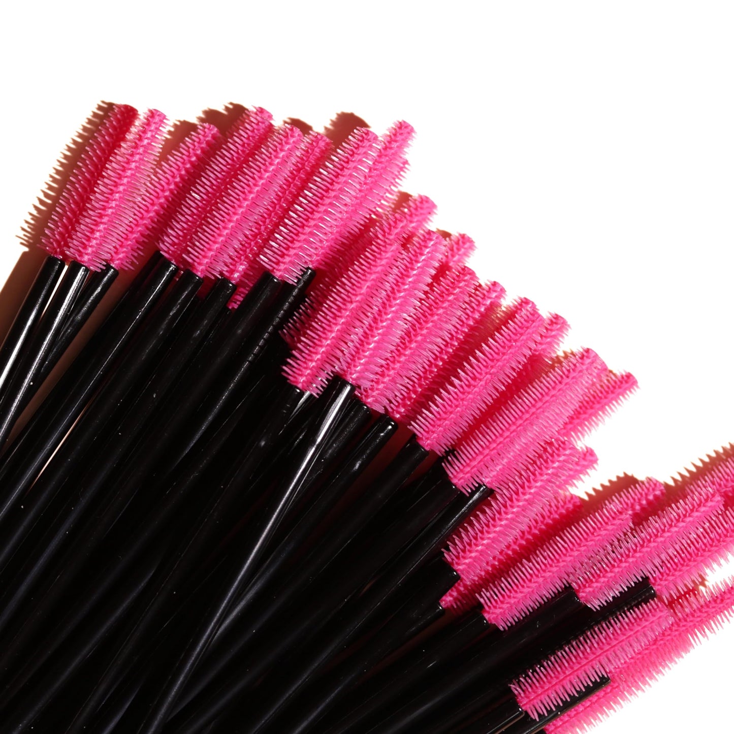 Arketa Cosmetics Disposable Silicone Mascara Brushes, Pack of 50, Hygienic Makeup Wands